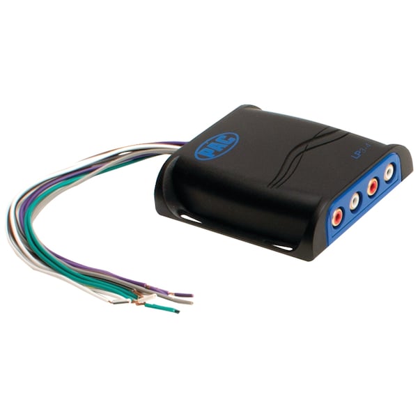 Pac L.O.C.PRO Series 4-Channel High-Power Line-Out Converter with Harness LP3-4